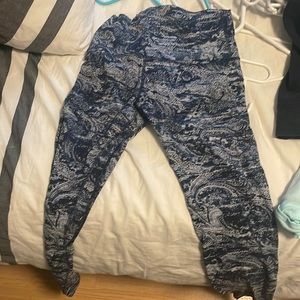 Full length pattern lululemon leggings